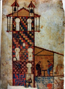 Scriptorium in tenth-century Spain (Madird, Nat. Hist. Archaeological Museum Ms.Cod., 1097 B, c. 970)