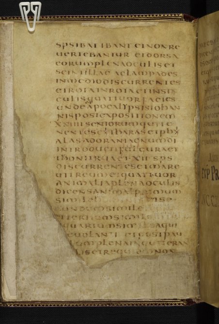 British Library, Harley 1775, f. 2v – Note that the number XII has been placed between “dots” (puncti)